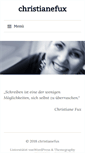 Mobile Screenshot of christianefux.de